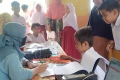 VAKSINASI COVID'19 DOSIS II PADA ANAK SD N 29 KEC. BATANG ANAI