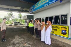 PIKET LEBARAN PERDANA TIM KESEHATAN PUSKESMAS PASAR USANG DI FLY OVER TAHUN 2022