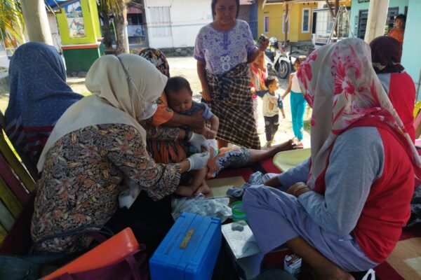 POSYANDU BALITA DI KORONG PASAR USANG TIMUR NAGARI SUNGAI BULUH