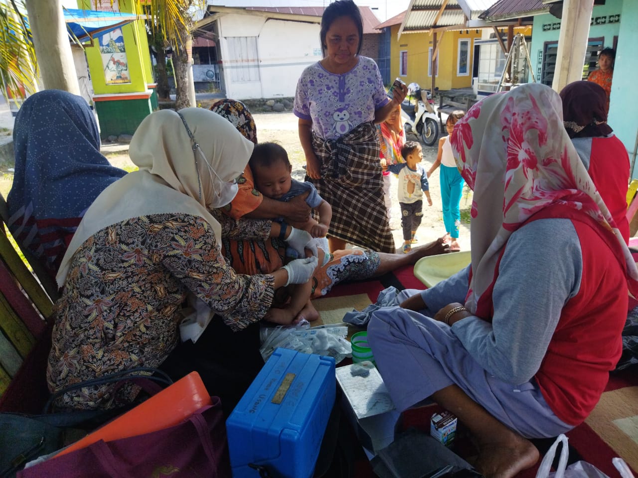 POSYANDU BALITA DI KORONG PASAR USANG TIMUR NAGARI SUNGAI BULUH