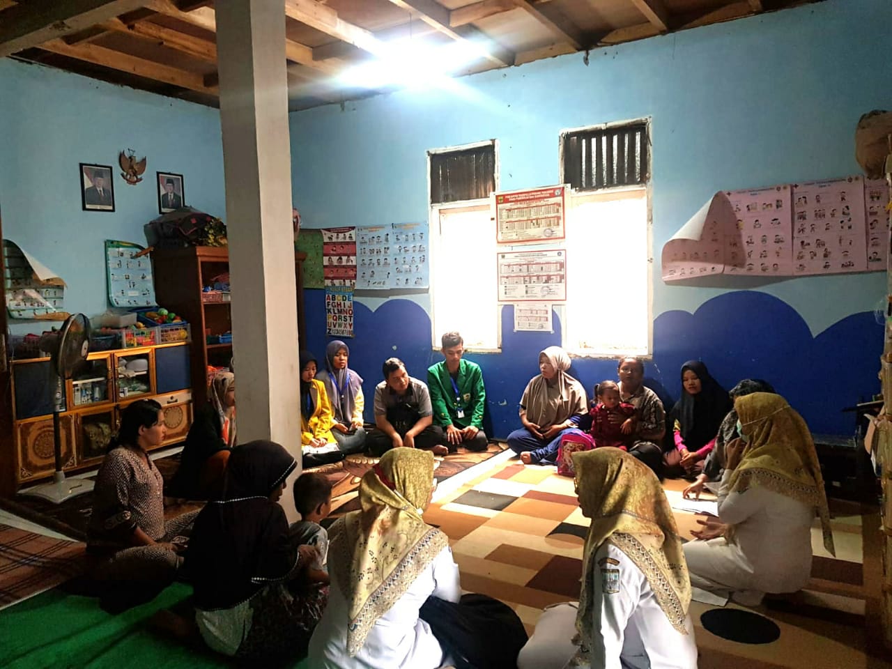 PENYULUHAN DALAM DAN LUAR GEDUNG DI PUSKESMAS PASAR USANG