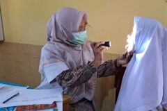 PENJARINGAN ANAK SEKOLAH DI SDN 01 BATANG ANAI